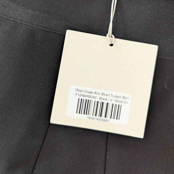 Tibi Wren Crepe Knit Skirt Size 0 NWT - Picture 3 of 8